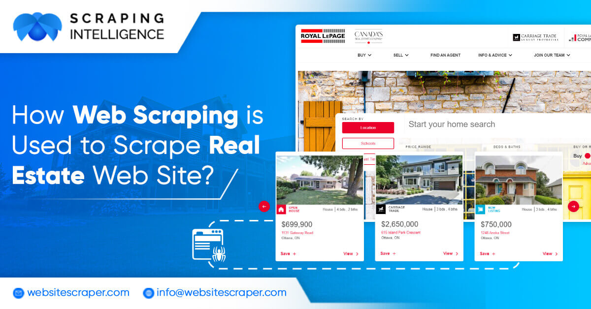 How-Web-Scraping-is-Used-to-Scrape-Real-Estate-Web-Site