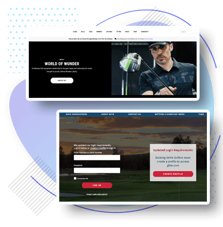 Golf Data Scraping Service