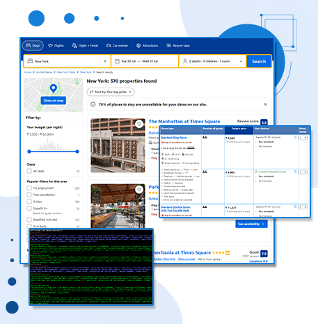 API for Extracting Vacation Rental Data