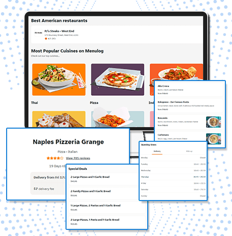 Scraping Menulog Data Field